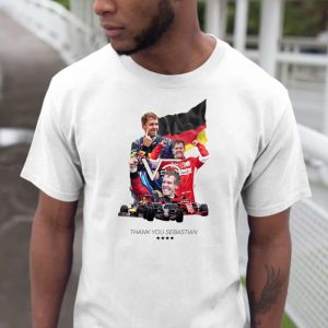 Thank You Sebastian Vettel V5 Retire from F1 T-shirt