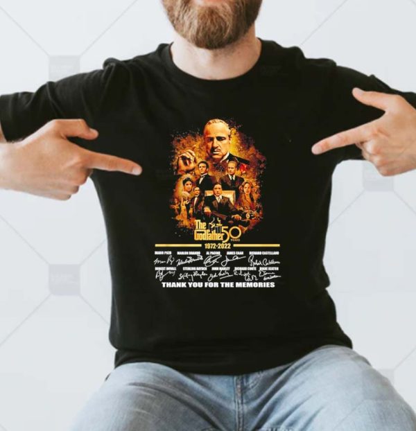 The Godfather 50 Years Anniversary 1972 2022 T-shirt
