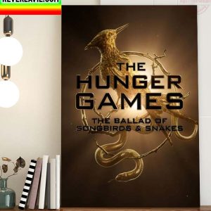 The Hunger Games Ballad Of Songbirds And Snakes Official Poster Home Decor Poster Canvas