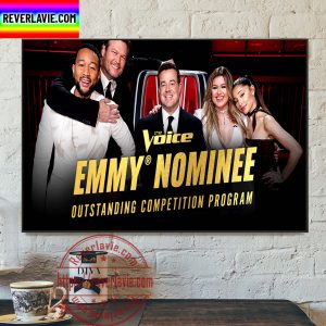 The Voice Emmy Nominee Outstanding Competition Program Home Decor Poster Canvas