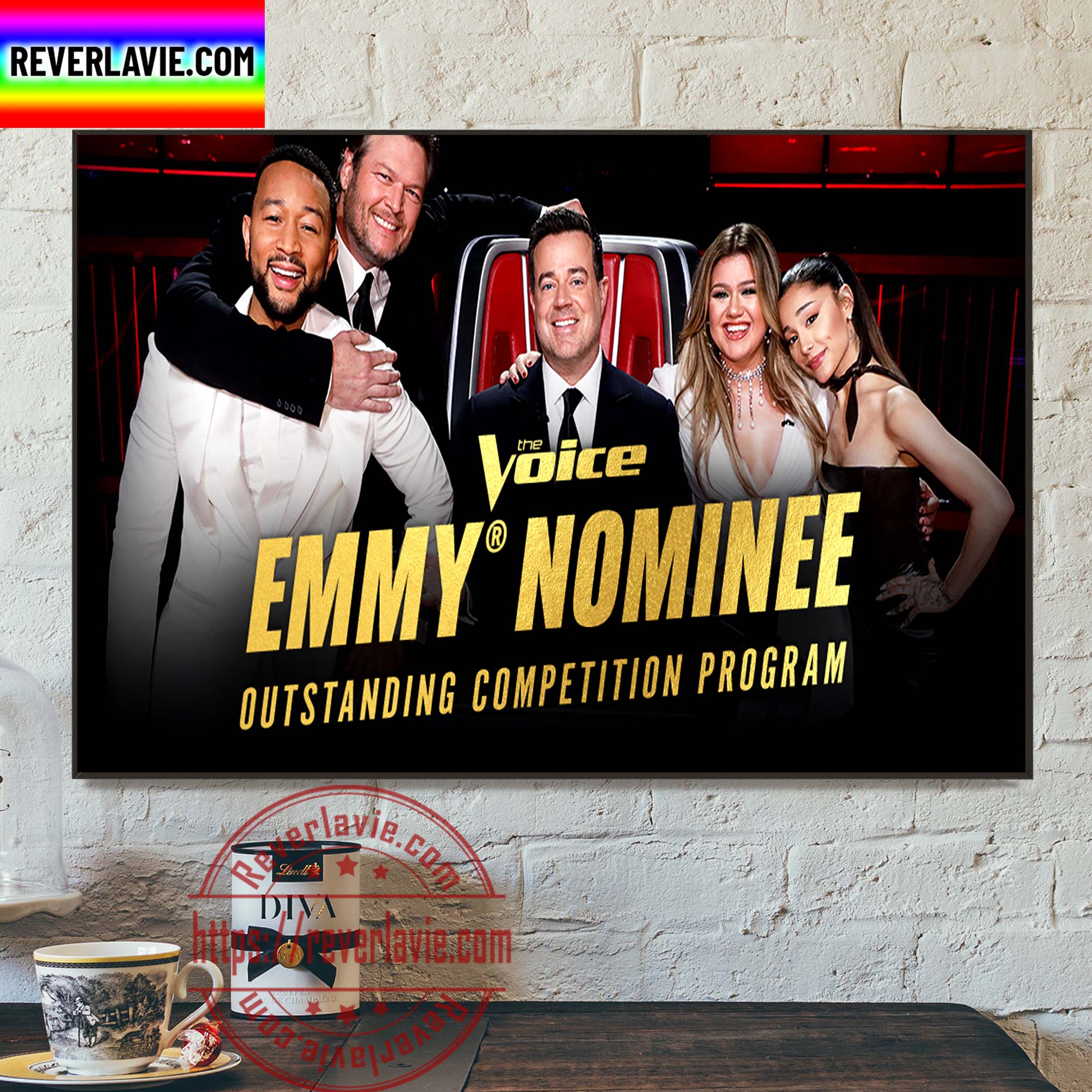 The Voice Emmy Nominee Outstanding Competition Program Home Decor Poster Canvas The Voice Emmy Nominee Outstanding Competition Program Home Decor Poster Canvas
