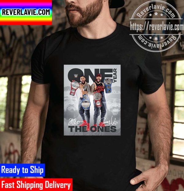 The WWE Usos Smack Down Tag Team Championship Unisex T-Shirt