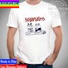 We Will Never Forget Flags On Twin Towers 9 11 Remembrance T Shirt