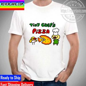 Tiny Chefs Pizza Funny Unisex T-Shirt