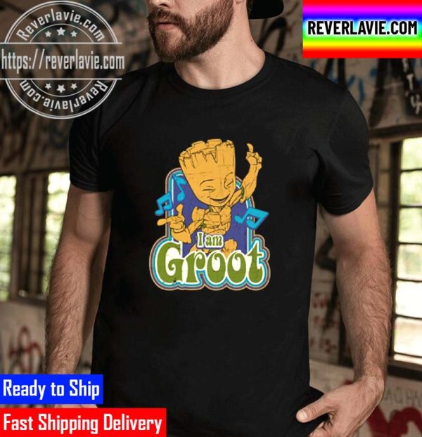 Tree I am Groot Vintage Music Essential Unisex T-Shirt