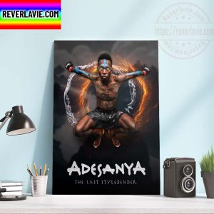 UFC 276 Israel Adesanya The Last Stylebender UFC Middleweight Champions Home Decor Poster Canvas