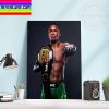 UFC 276 Israel Adesanya UFC Middleweight Champions Winner The King Of The Middleweight Division Home Decor Poster Canvas