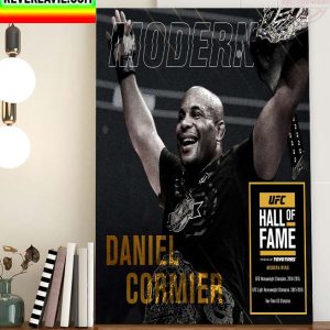 UFC Hall of Fame HOF Modern Wing Daniel Cormier DC MMA Champions Home Decor Poster Canvas