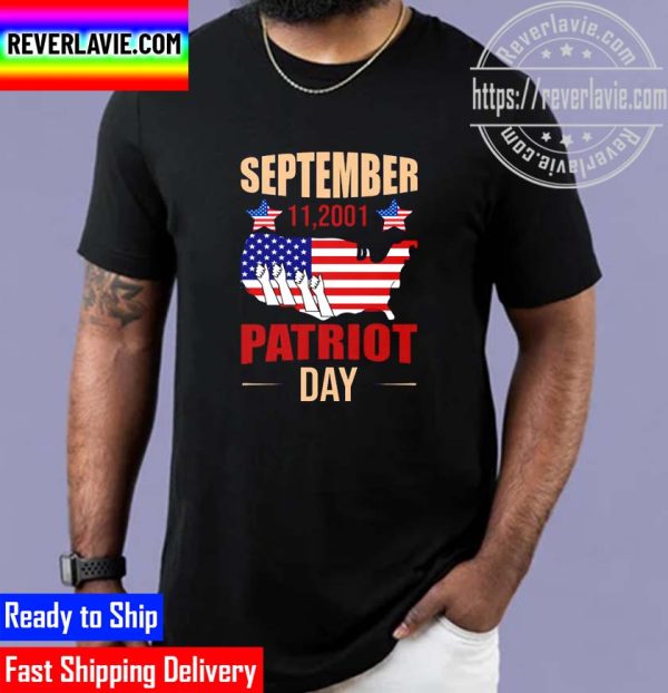 US Flag September 11.2001 Patriot Day Unisex T-Shirt