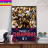 United States Football League USFL Season 2 Home Decor Poster Canvas