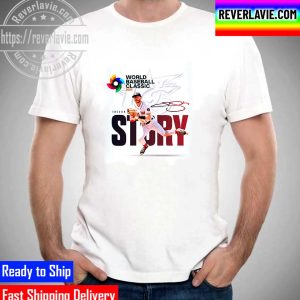 USA Baseball Trevor Story World Baseball Classic 2023 Unisex T-Shirt