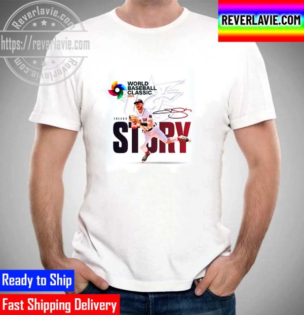 USA Baseball Trevor Story World Baseball Classic 2023 Unisex T-Shirt