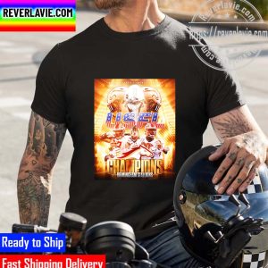 United States Football League USFL Birmingham Stallions Champions Unisex T-Shirt