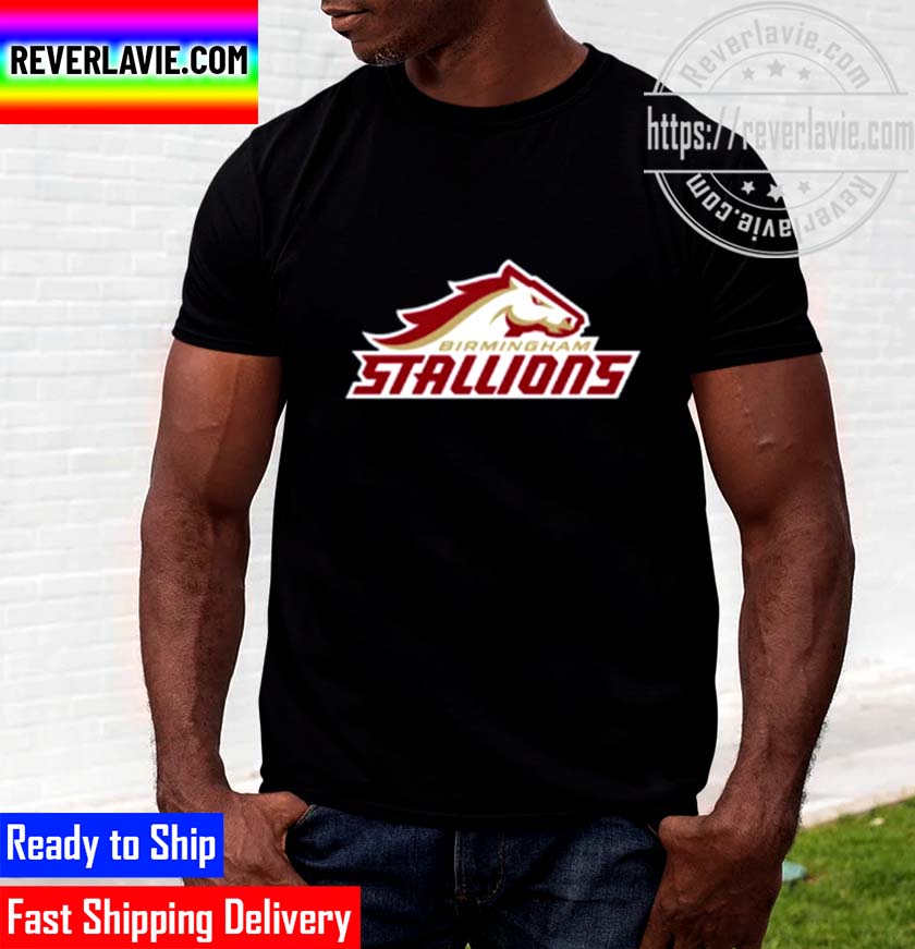 United States Football League USFL Champs Birmingham Stallions Champions Classic T-Shirt United States Football League USFL Champs Birmingham Stallions Champions Classic T-Shirt