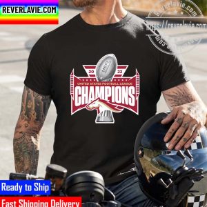 United States Football League USFL Champs Birmingham Stallions Champions Unisex T-Shirt