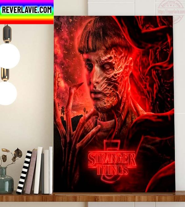 Vecna’s Revenge Stranger Things 5 2024 Home Decor Poster Canvas