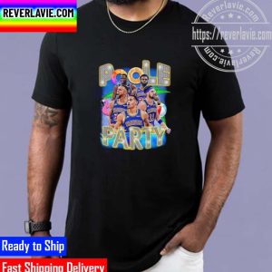 Vintage Art Poole Party Baskeball Unisex T-Shirt