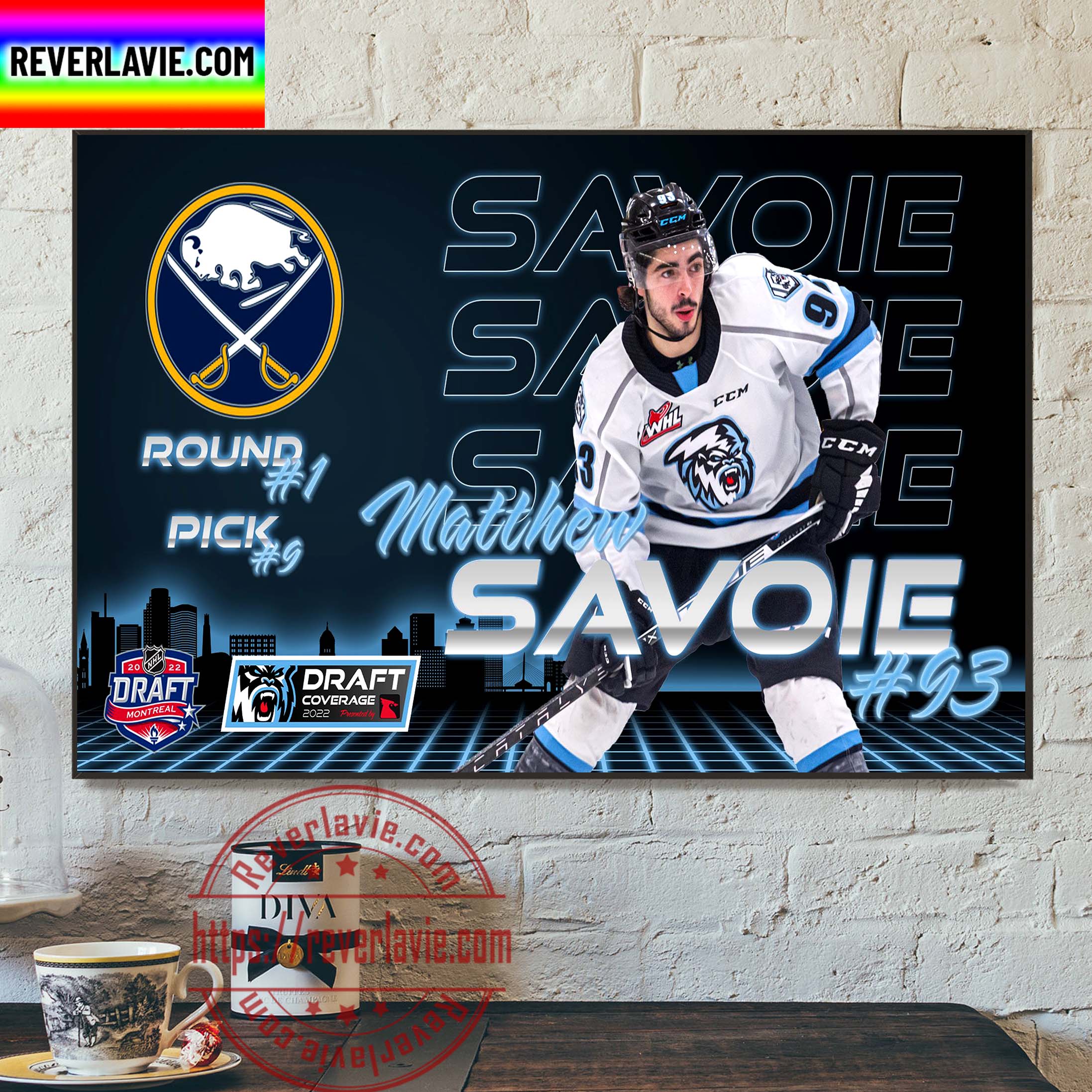 WHL Congratulations To Matthew Savoie The Newest Member Buffalo Sabres Home Decor Poster Canvas WHL Congratulations To Matthew Savoie The Newest Member Buffalo Sabres Home Decor Poster Canvas