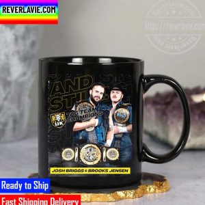 WWE And Still NXT UK Tag Team Champions Josh Briggs & Brooks Jensen Mug