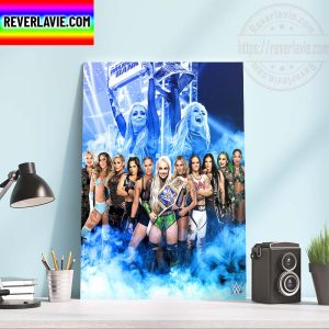 WWE MITB LIV Morgan New Champion Rules the Smack Down Womens Division Home Decor Poster Canvas