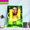 WWE Summer Slam Contest Brock Lesnar Home Decor Poster Canvas