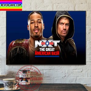 WWE NXT The Great American Bash NXT North American Championship Carmelo Hayes Vs Grayson Waller Home Decor Poster Canvas