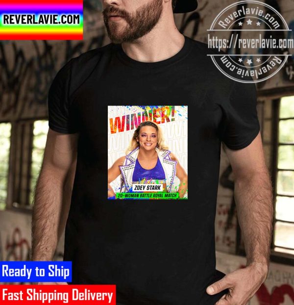 WWE NXT Zoey Stark Winner 20 Woman Battle Royal Match Unisex T-Shirt