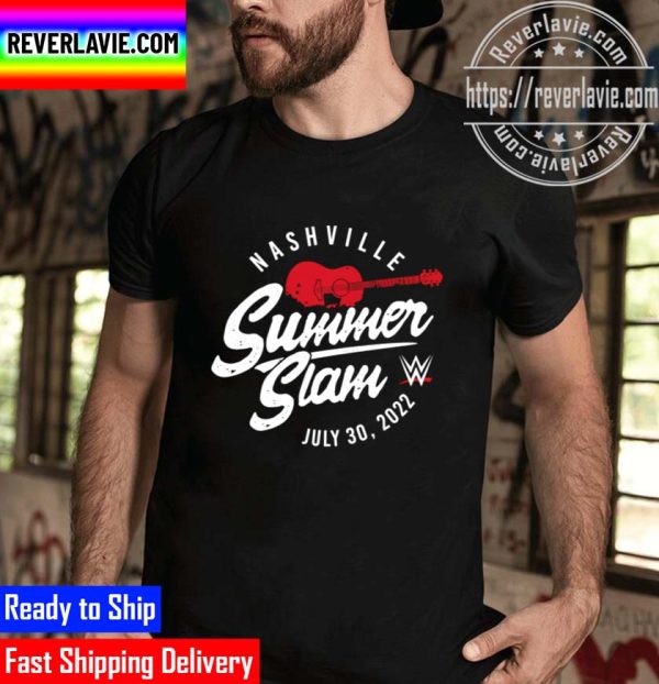 WWE Summerslam 2022 Guitar Unisex T-Shirt
