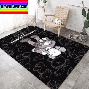 Watching Seeing Kaws Rug Home Decor
