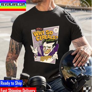 Why So Cereals Joker Unisex T-Shirt