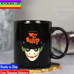 Why So Curious Alex From A Clockwork Orange As The Joker Mug