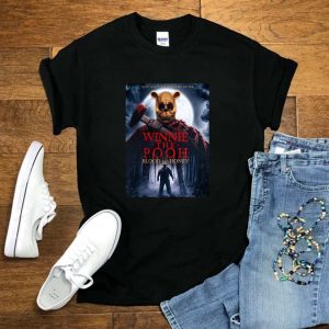 Winnie The Pooh Blood and Honey Poster Horror Version T-shirt