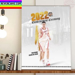 2022 Basketball Hall Of Fame Enshrinement Ceremony Home Decor Poster Canvas
