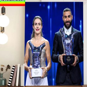 2022 UEFA Mens And Womens Player Of The Year Home Decor Poster Canvas
