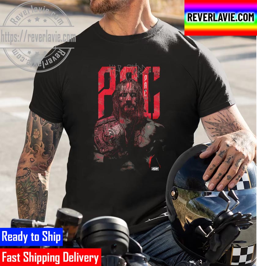 AEW All Elite Wrestling PAC Bloodshot Unisex T-Shirt AEW All Elite Wrestling PAC Bloodshot Unisex T-Shirt