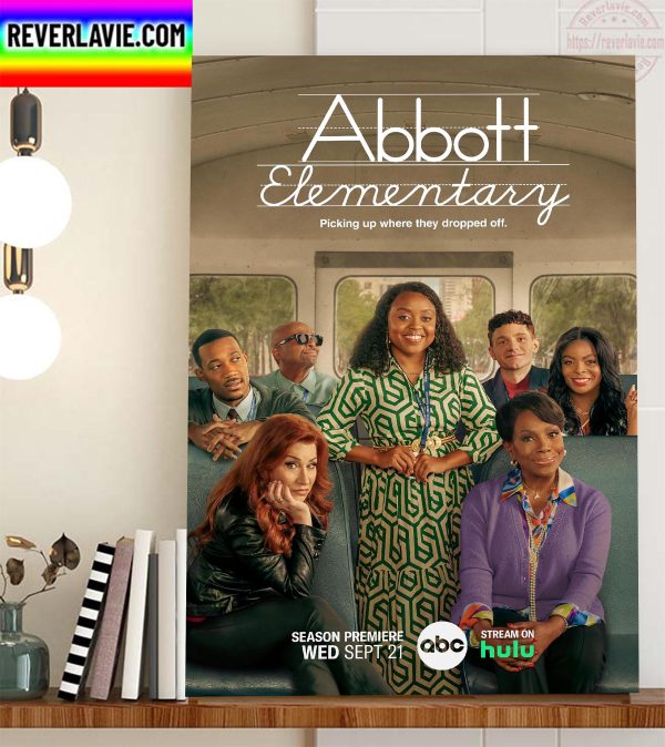 Abbott Elementary New Poster Movie Home Decor Poster Canvas
