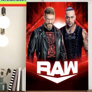 Adam Edge Copeland In WWE RAW Home Decor Poster Canvas