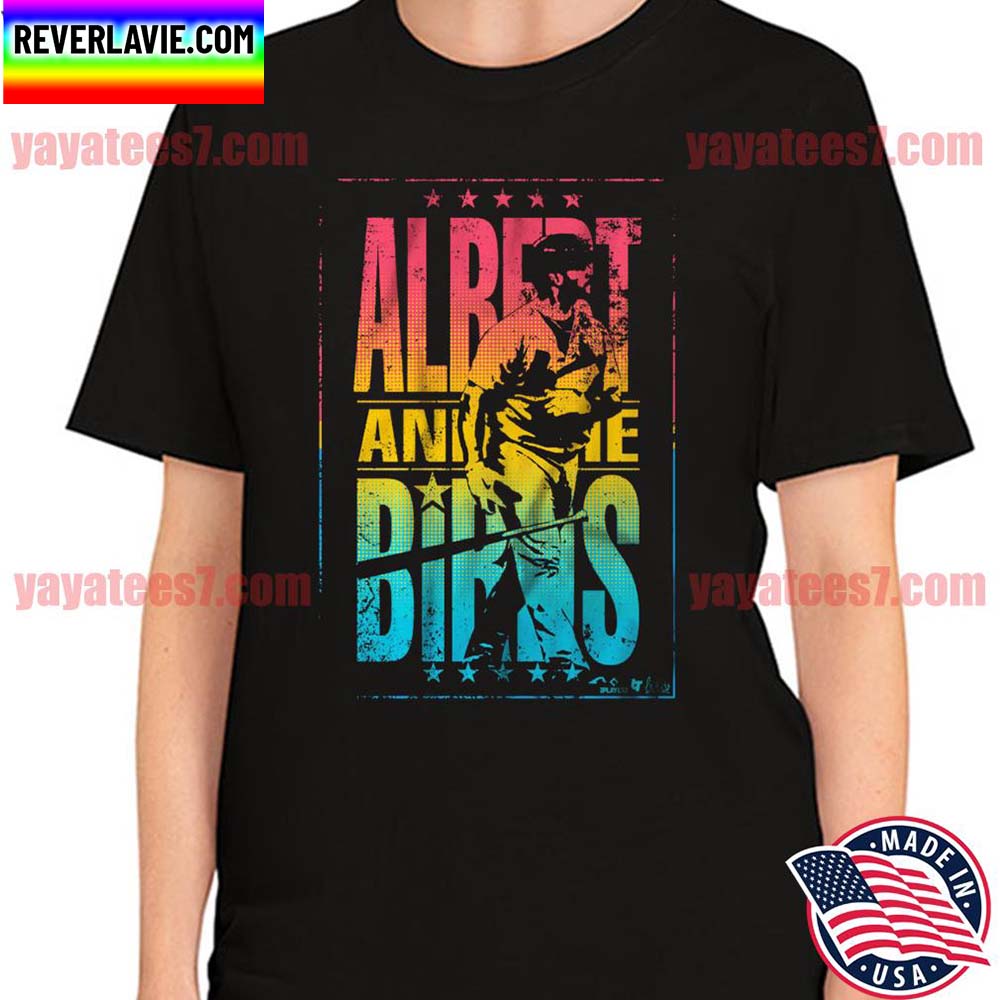 Albert Pujols and the Birds St. Louis Cardinals T-Shirt Albert Pujols and the Birds St. Louis Cardinals T-Shirt