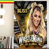 Becky Lynch In WWE WrestleMania Goes Hollywood Home Decor Poster Canvas