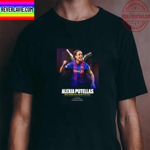 Alexia Putellas Is 2022 UEFA Womens Player Of The Year Unisex T-Shirt