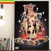 All Elite Wrestling FTR 7 Star Home Decor Poster Canvas