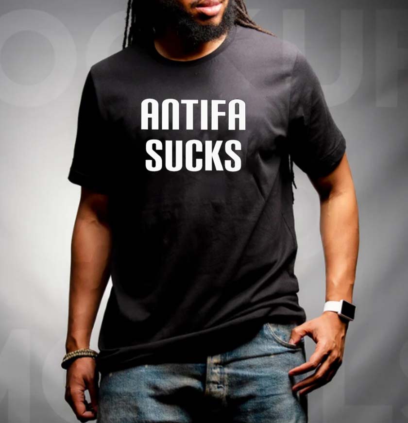 Antifa Sucks Funny T-shirt Antifa Sucks Funny T-shirt