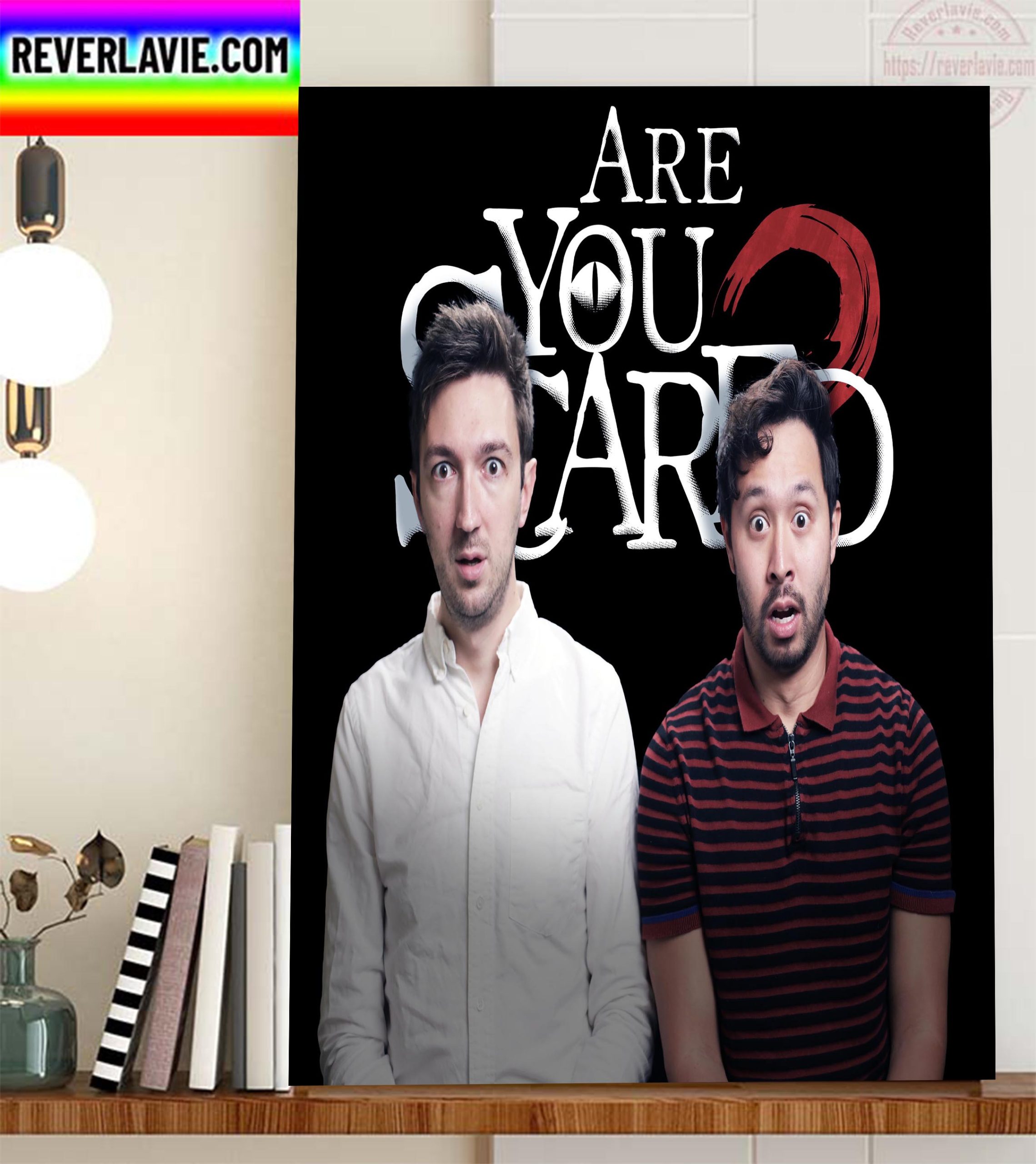 Are You Scared New Poster Home Decor Poster Canvas Are You Scared New Poster Home Decor Poster Canvas