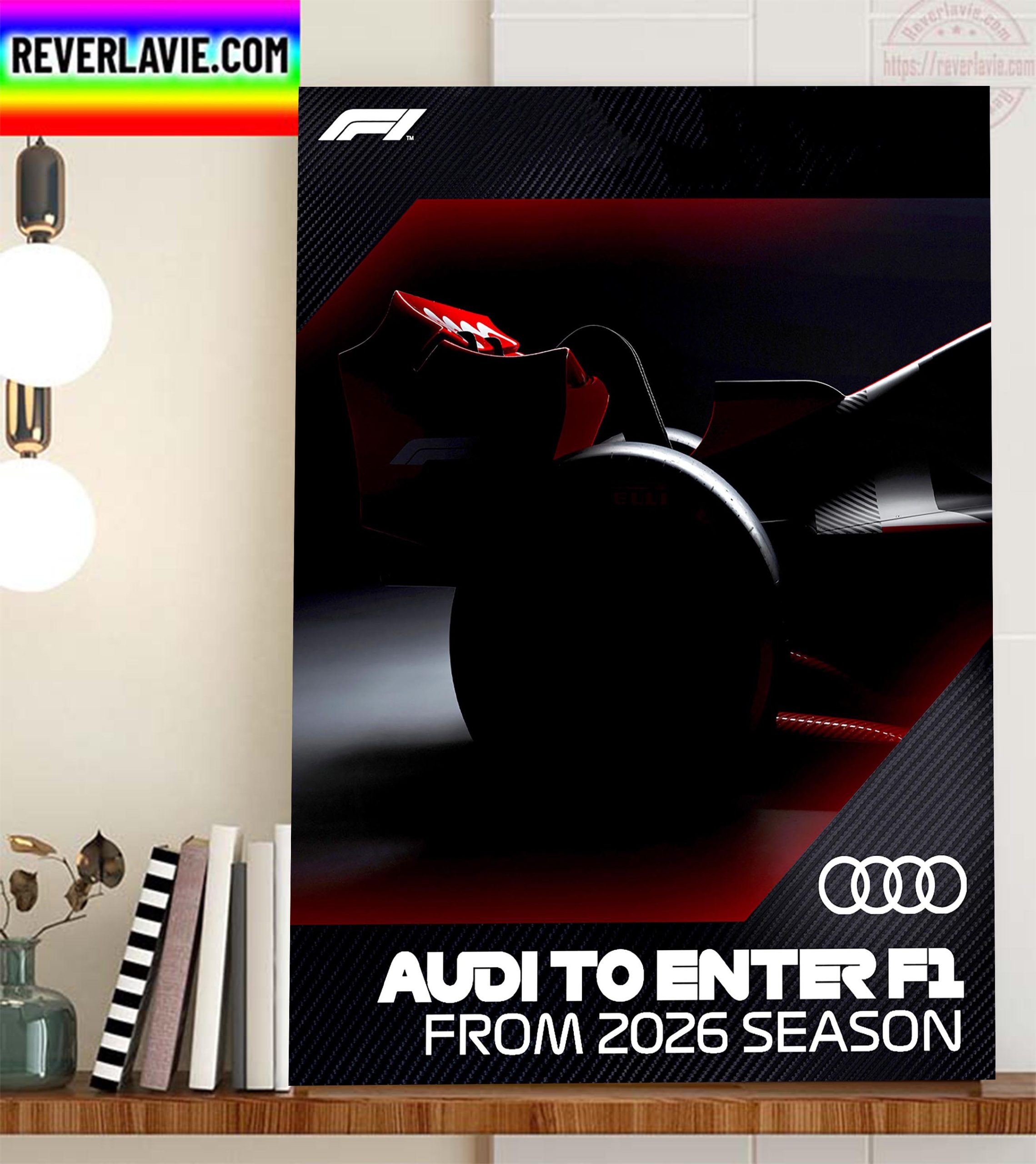 Audi To Enter F1 From 2026 Season Home Decor Poster Canvas Audi To Enter F1 From 2026 Season Home Decor Poster Canvas