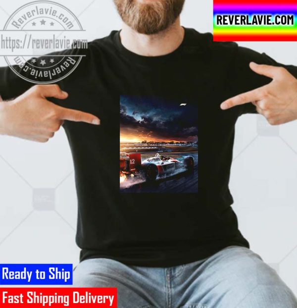 Ayrton Senna F1 Poster Unisex T-Shirt