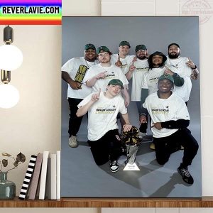 Bad Bucks Are The 2022 NBA 2KL 5V5 Champions Home Decor Poster Canvas