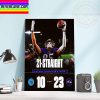 WWE WrestleMania 39 The Rock vs Roman Reigns Home Decor Poster Canvas