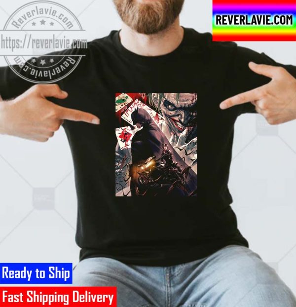 Batman x Batgirl And Joker Fan Art Unisex T-Shirt