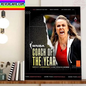 Becky Hammon Is WNBA Coach Of The Year Home Decor Poster Canvas