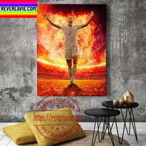 Beth Mead is Player Of The Tournament And Golden Boot Winner WEURO 2022 Home Decor Poster Canvas